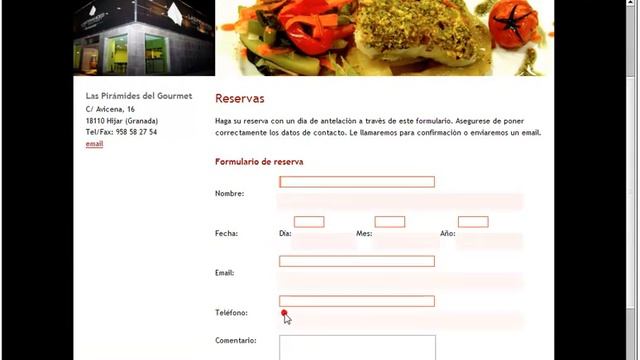 Programación de la web de un restaurante: platos y noticias - Programador PHP .ORG смотреть онлайн