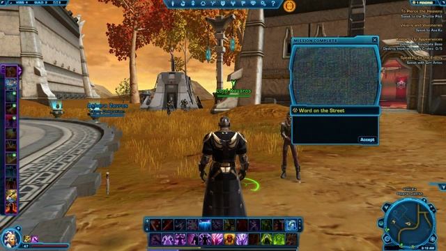 SWTOR Walkthrough Sith Inquisitor Darkside Part 126: The Dream Warrior смотреть онлайн
