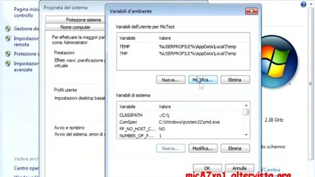 Impostare Path e Classpath in Windows7 per Textpad e Java смотреть онлайн