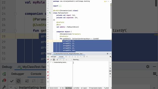 How to debug our test in Android Studio tips. смотреть онлайн