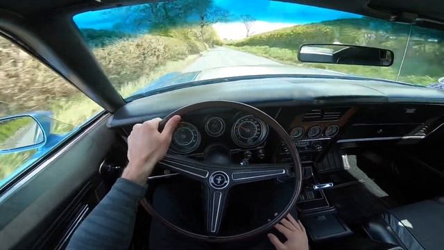 1973 Ford Mustang Mach 1 351 V8 Auto - The POV Mach 1 Driving Experience | Fully Restored смотреть онлайн