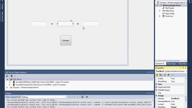 Visual Basic textboxes Sum multiply divide смотреть онлайн