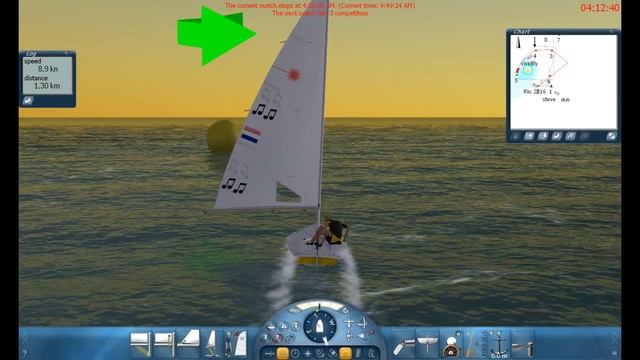 Sail Simulator 5 made a course for Demo users смотреть онлайн