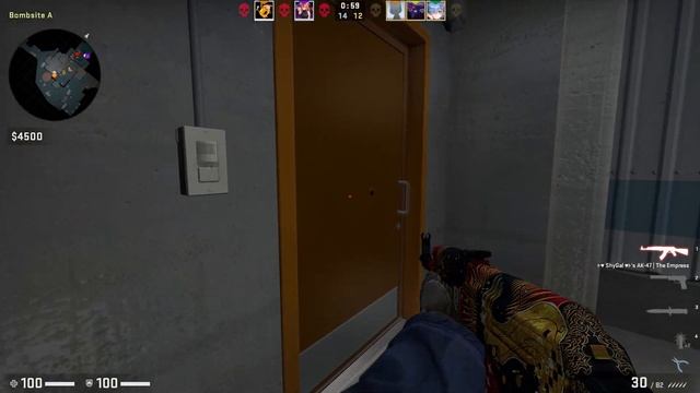 [#CSGO] Insane 3-Peek Frag Highlight on Nuke Map in CSGO: Perfectly Timed Shots for Epic Kills! смотреть онлайн
