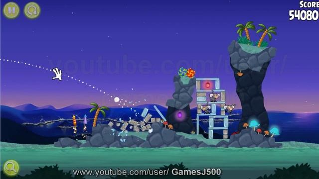 Angry Birds Rio Gold Rocket Rumble Level 10 Walkthrough 3 Stars Lösung смотреть онлайн