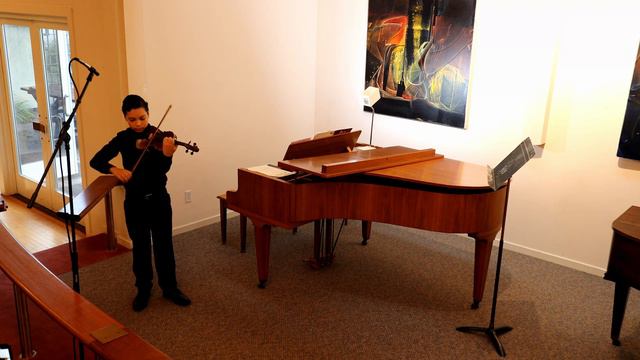 Bach, Partita III In E Major, BWV 1006, I Prelude, Isaiah Iny Woods, Violin 2018 Winter Concert