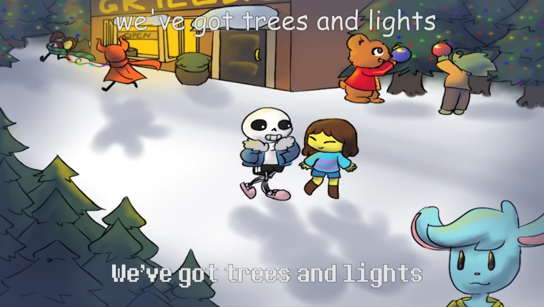 Undertale Мюзикл 012 смотреть онлайн