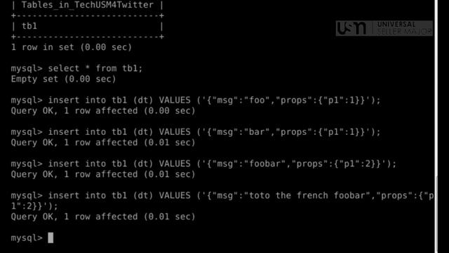 for Youtube JSON in Mysql смотреть онлайн