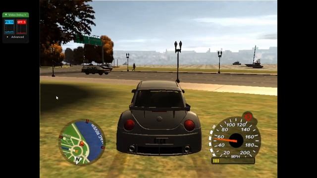 Midtown Madness 3 Gameplay - XEMU Xbox Emulator смотреть онлайн