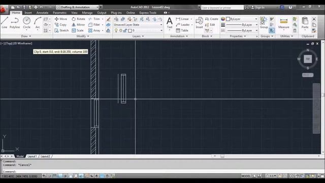 AutoCAD Lesson03 смотреть онлайн