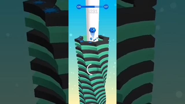 Stack Ball - Blast through platforms Level 421-450 WalkThrough | Fazie Gamer смотреть онлайн