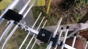 Антенна "Меридиан - 12AF Turbo". Установка на даче.