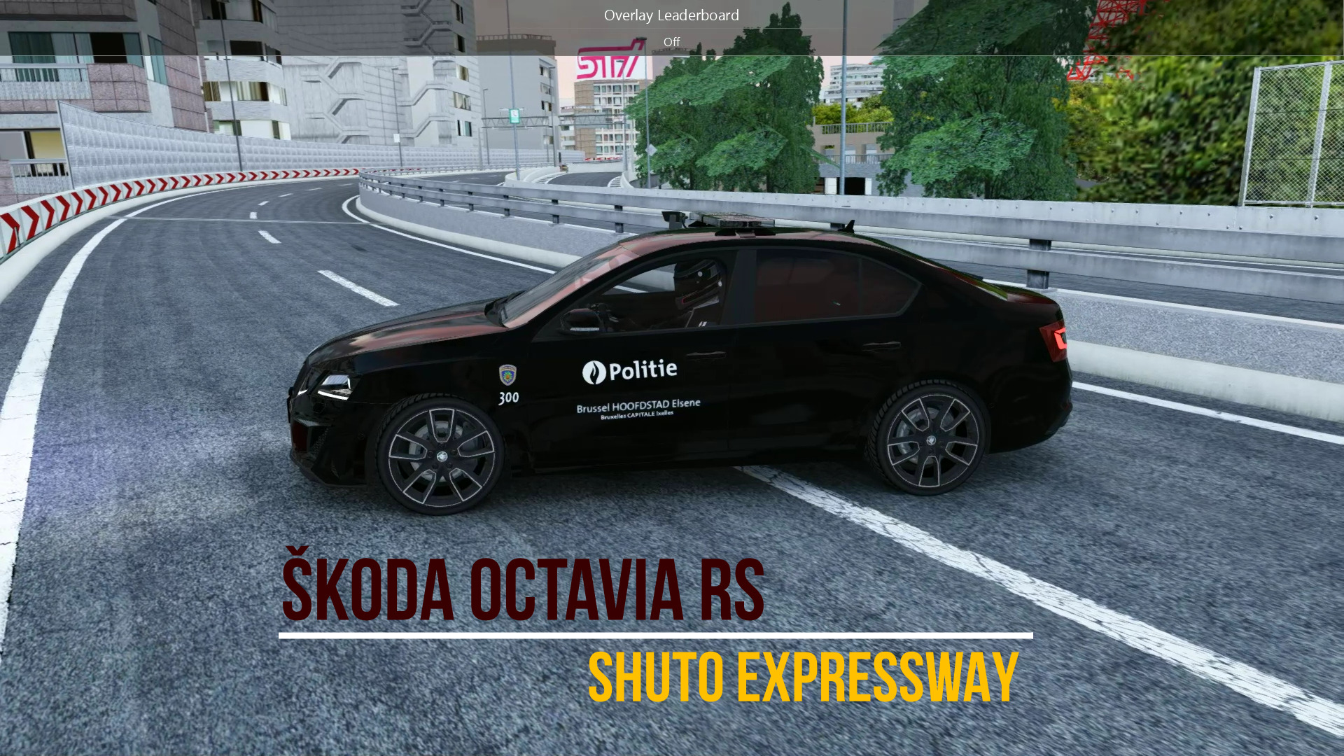Škoda Octavia RS [Police] - Shuto Expressway | Assetto Corsa. смотреть онлайн