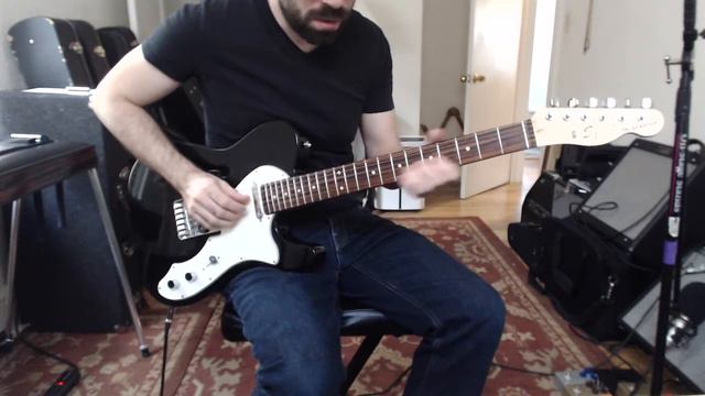 Squier Vintage Modified Telecaster Thinline Demo смотреть онлайн