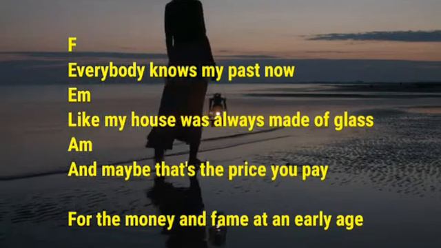 Lonely (Chords & Lyrics) By Justin Bieber & Benny Blanco смотреть онлайн