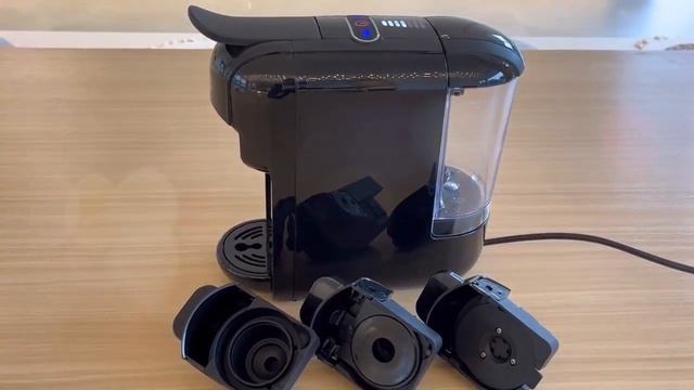 Универсальная кофемашина Alvatto Uno 3 в 1 для капсул Nespresso, Dolce Gusto и молотого кофе смотреть онлайн
