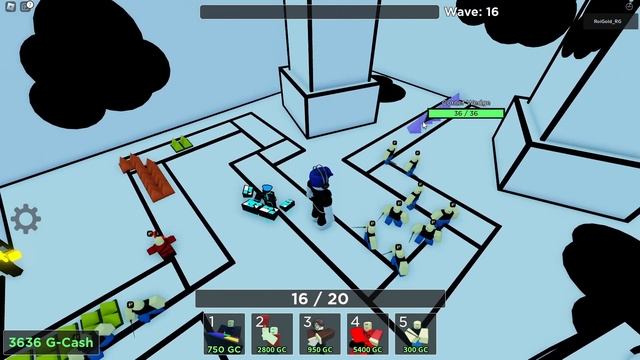 Geometry Defense SOLO?Challenge#5 (No-Cash Per Wave) смотреть онлайн