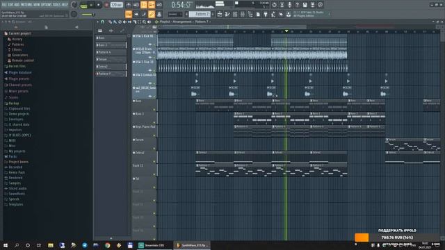 Writing Synthwave Track Session | Пишем музыку смотреть онлайн