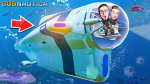 СКРАФТИЛИ ПОДЛОДКУ ЦИКЛОП! ОНА ГИГАНТСКАЯ!!! ВЫЖИВАНИЕ В КООП В SUBNAUTICA