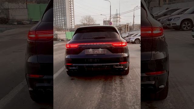 ОГНЕННЫЙ ВЫХЛОП для PORSCHE CAYENNE 3.0L