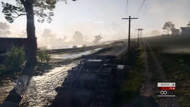 Battlefield 1 SP Walkthrough #5 Through Mud and Blood - Steel on Steel смотреть онлайн