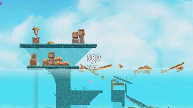 Angry Birds Rio Level 6 High Dive Walkthrough 3 Star смотреть онлайн