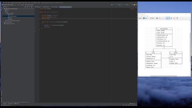 OOP - Implementation of UML Class Diagram смотреть онлайн