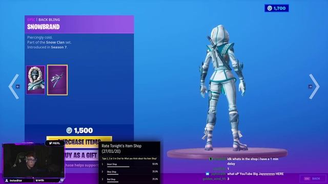 *NEW* MELLOW DAYS MUSIC PACK! - Viewers React To Fortnite Item Shop [January 27th, 2020] смотреть онлайн