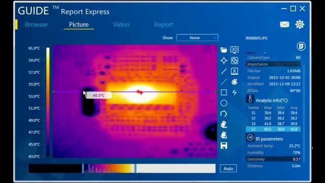 Guide Report Express - программное обеспечение для анализа термограмм смотреть онлайн