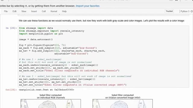 SciKit-Image | Adapting gray-scale filters to RGB images смотреть онлайн