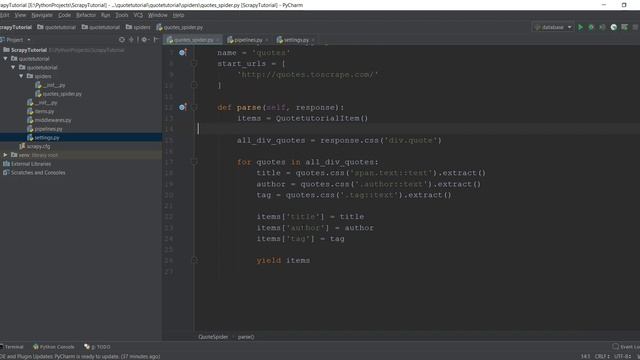 Python Scrapy Tutorial - 14 - Pipelines in Web Scraping смотреть онлайн