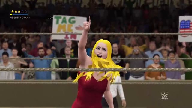 Def Jam 2K17 - Carmen Electra vs Cindy Johnson - The Heights - Dana Brooke Attacks смотреть онлайн