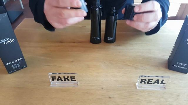 Fake Vs Real Armani Code Perfume