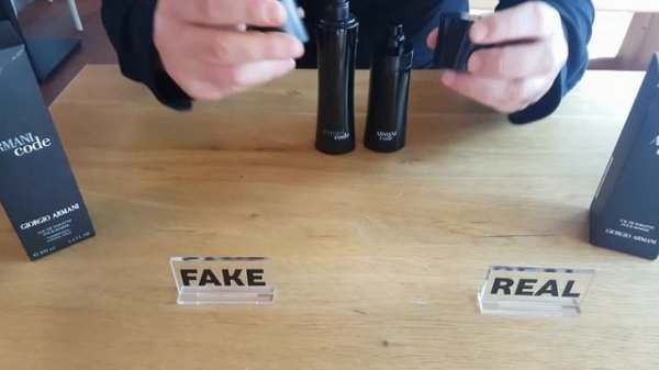 Fake vs Real Armani Code Perfume