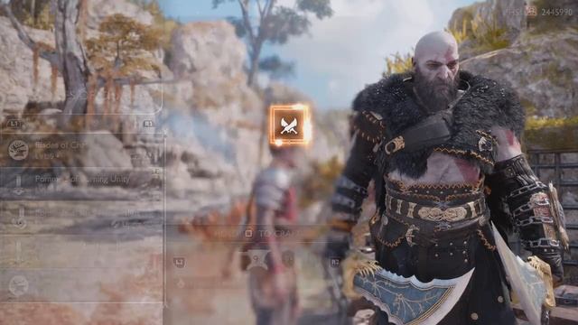 How do you upgrade your weapons in New Game in God of War Ragnarok? - PRIMAL FLAME смотреть онлайн