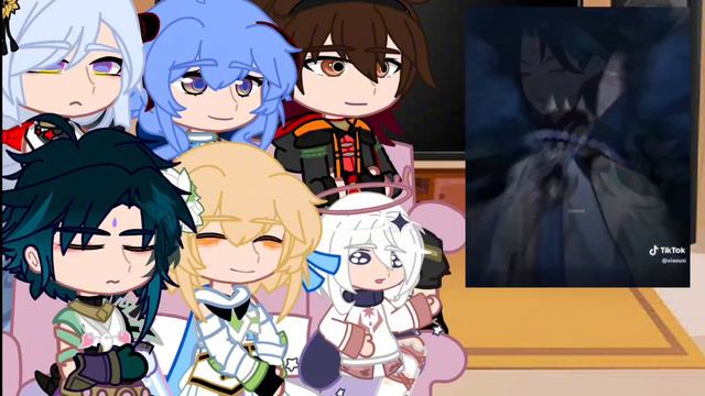 Genshin Impact characters reacts// Liyue// Lantern Rite// (Slight XiaoLumi) смотреть онлайн