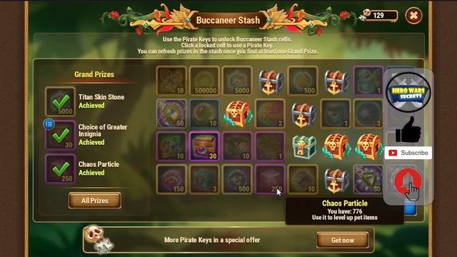 201 Pirate Keys, what do you get? | Blackbeard's Legacy | Hero Wars Secrets смотреть онлайн