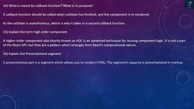 React Interview Questions and Answers | Top Best 30 Q&A | React JS Interview Tips смотреть онлайн