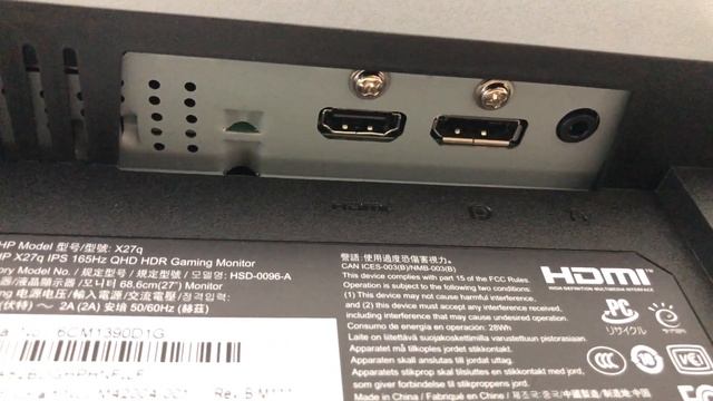 hp X27q 1440p gaming monitor 165hz Unboxing смотреть онлайн