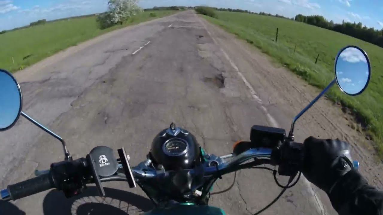 Как я на Пасху катнул. Китайский ИЖ. смотреть онлайн