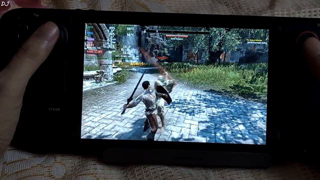 Steam Deck The Elder Scrolls Online 118gb SDCard 60FPS Gameplay Steam OS | Fix Stuttering Using Thi смотреть онлайн
