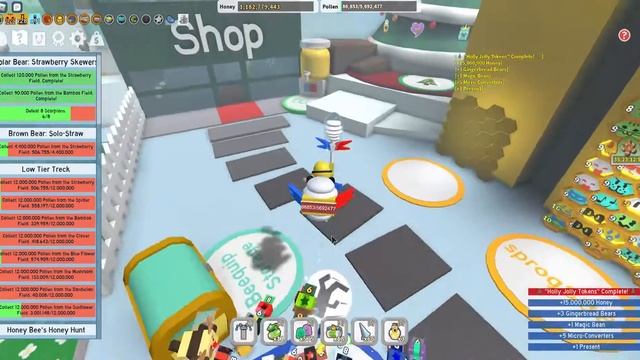 Holly Jolly Tokens Complete! - Bee Swarm Simulator Roblox смотреть онлайн