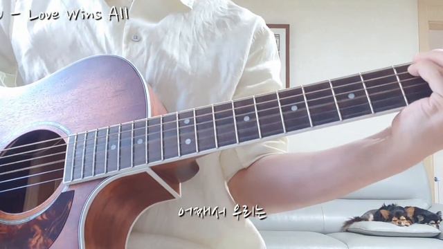 💛 Love Wins All 💛 - IU 아이유 (남자 커버) (Acoustic Live Cover by 초코우유땡) смотреть онлайн