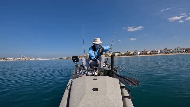 Dubai Kayak Fishing Dec 12 2022 Hammour Bara Snapper смотреть онлайн
