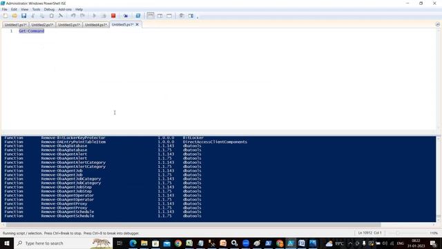 Powershell for SQL Server DBA - Day-1.3 , 31/01/2023 смотреть онлайн