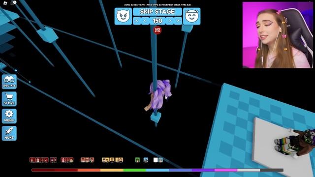 ПАРКУР в РОБЛОКС, но НЕЛЬЗЯ ОСТАНАВЛИВАТЬСЯ 3 ? Roblox NO STOP Obby смотреть онлайн