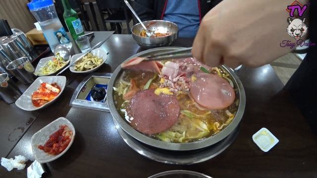 Корейский супчик Путечиге(부대찌개)