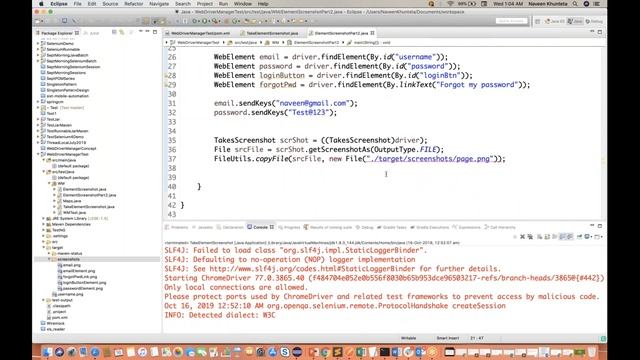 Another way of Taking Screenshot of WebElement in Selenium - Method -2 || New Selenium 4 feature смотреть онлайн
