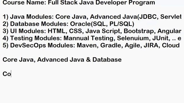 Full Stack Java || Day - 2 смотреть онлайн