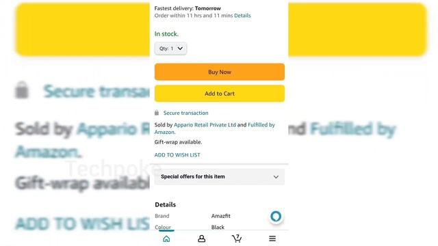 amazfit GTS mini 2 ?? showing 6000 instead of 5000 launch price☹️ #techpoke #techpokealerts смотреть онлайн